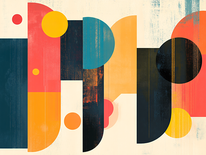 Geometric Abstract Composition