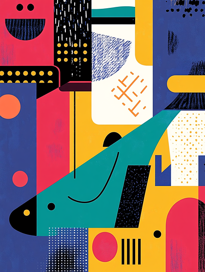 Geometric Abstract Composition