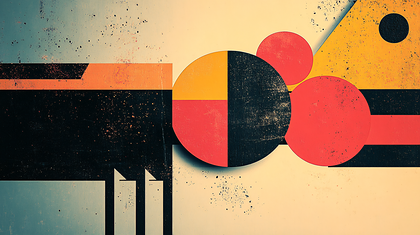 Geometric Abstract Composition
