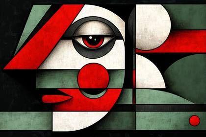 Geometric Abstract Face