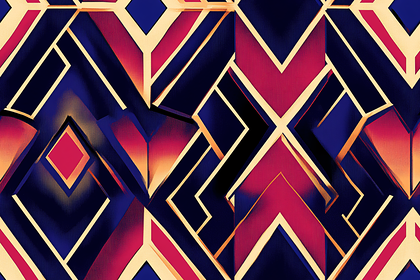 Geometric Art Deco Pattern