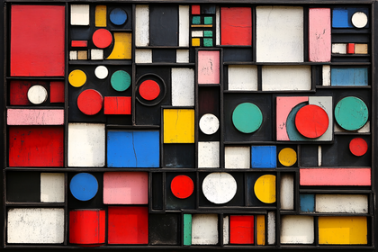 Geometric Composition in Color