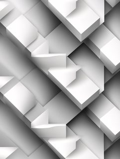 Geometric Cubes Abstract