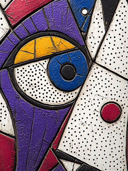Geometric Eye Art