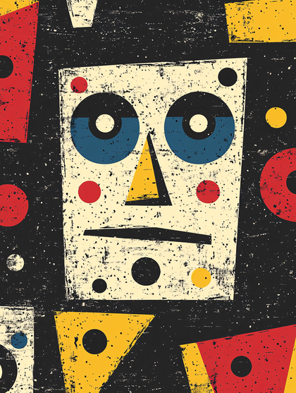 Geometric Face Art