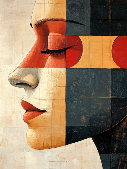 Geometric Face Portrait