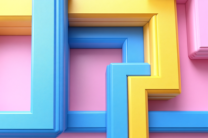 Geometric Interlocking Frames