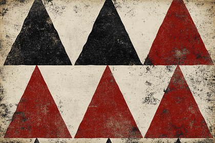 Geometric Triangle Pattern
