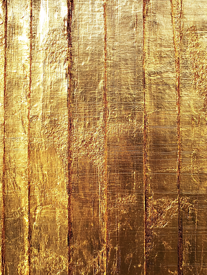 Gilded Vertical Panels