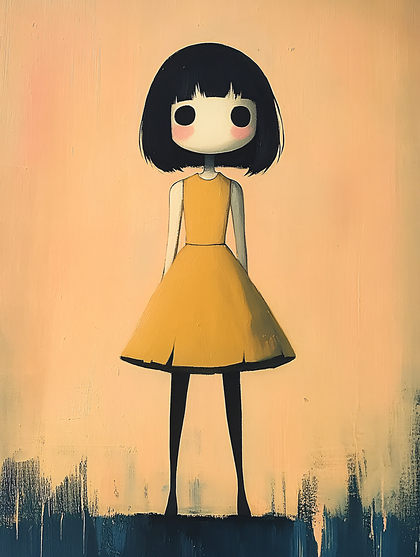 Girl in Yellow Dress