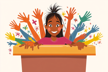 Girl with Many Hands