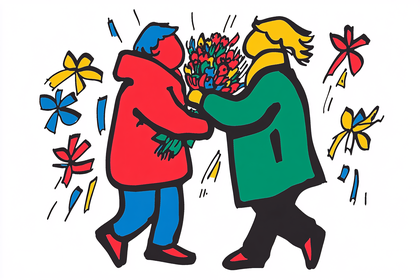 Giving Flowers