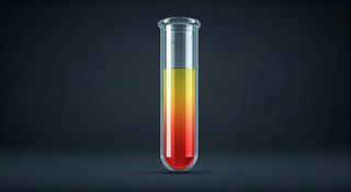 gradient test tube