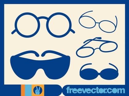Glasses Illustrations Free Vector