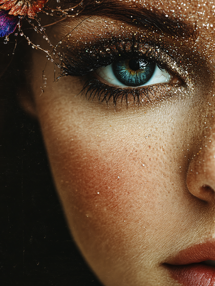 Glitter Eye Makeup