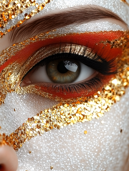 Glitter Eye Makeup