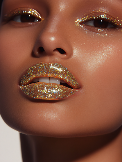 Glitter Glam Makeup