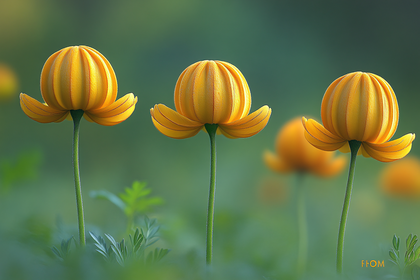 Globe Flowers
