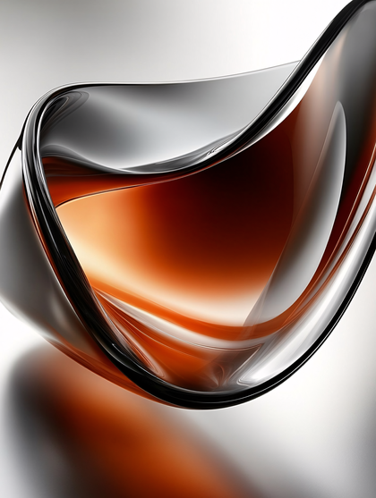 Glossy Fluid Curve