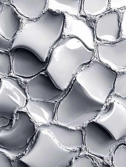 Glossy White Tile Texture