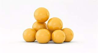 yellow-spheres-stack