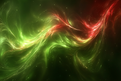 Glowing Abstract Energy