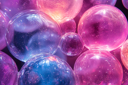 Glowing Bubbles