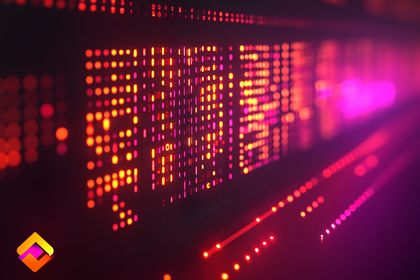 Glowing Data Display