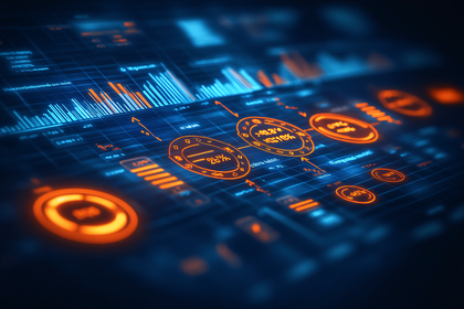 Glowing Data Visualization