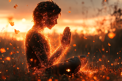 Glowing Meditation