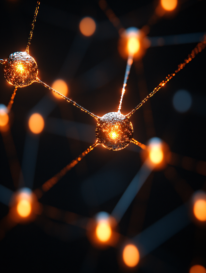 Glowing Network Nodes