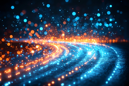 Glowing Particle Trails