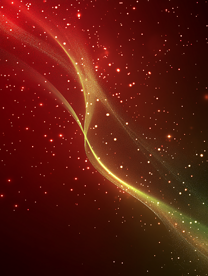 Glowing Red Nebula