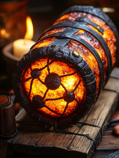 Glowing Rustic Lantern