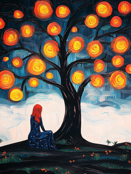 Glowing Tree of Dreams