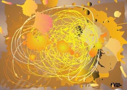 Gold Grunge Free Vector