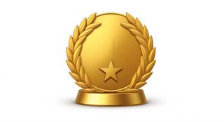 golden award trophy