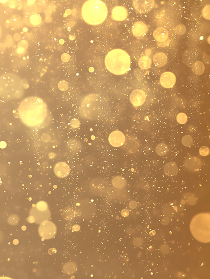 Golden Bokeh Background