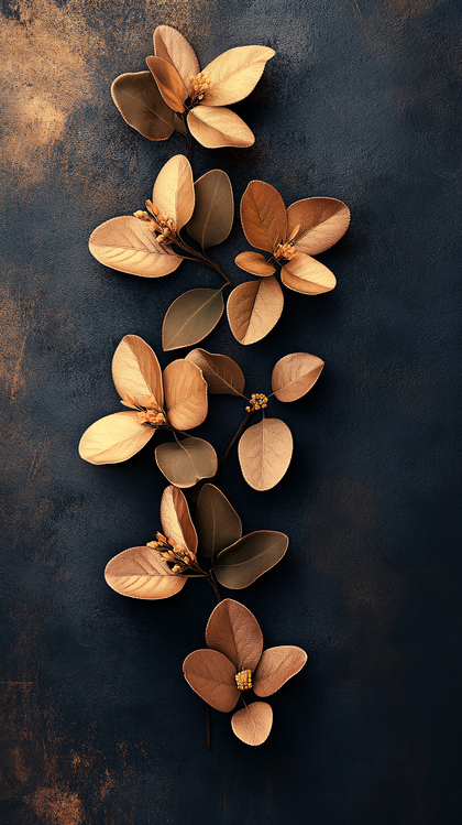 Golden Branch Arrangement
