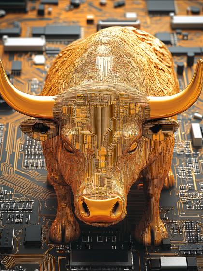 Golden Circuit Bull