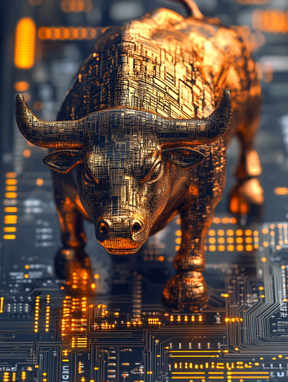 Golden Circuit Bull
