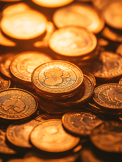 Golden Coin Pile