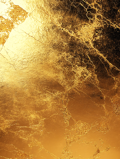 Golden Cracked Texture