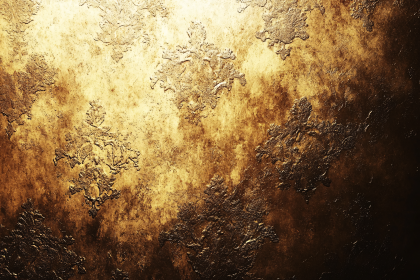 Golden Embossed Texture