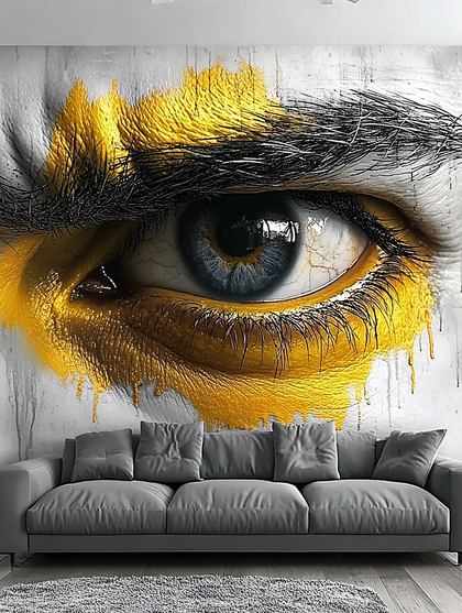 Golden Eye Wall Art