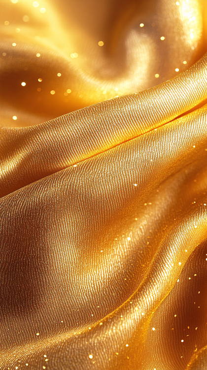 Golden Fabric Texture
