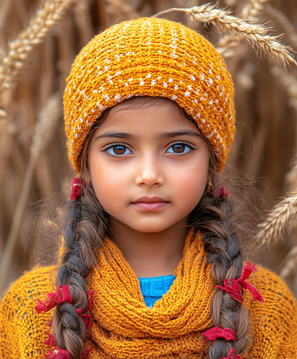 Golden Harvest Girl