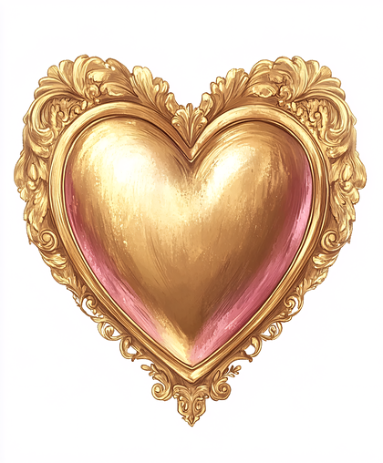 Golden Heart Frame