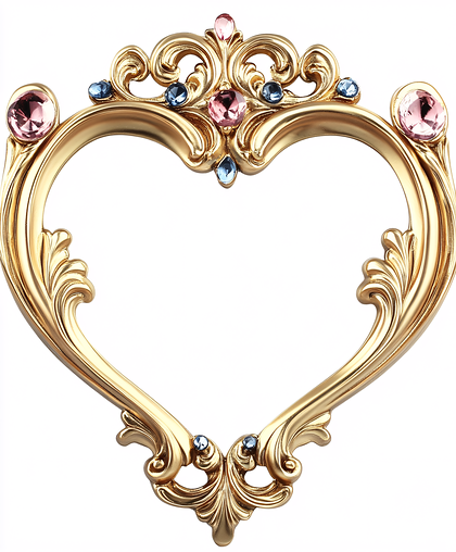 Golden Heart Frame