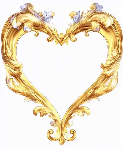 Golden Heart Frame